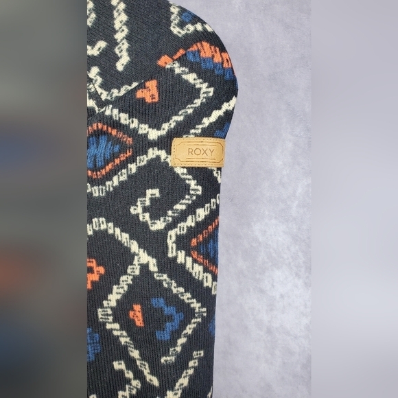 Roxy Dry Flight Technology Resin knit Fleece Full zipper Hoodie Size M - Picture 9 of 12